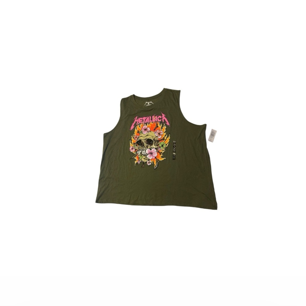 🆕 Torrid Metallica Graphic Tank Top - Women’s Plus Size 5X